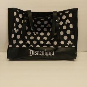 Disneyland bag. Black/white